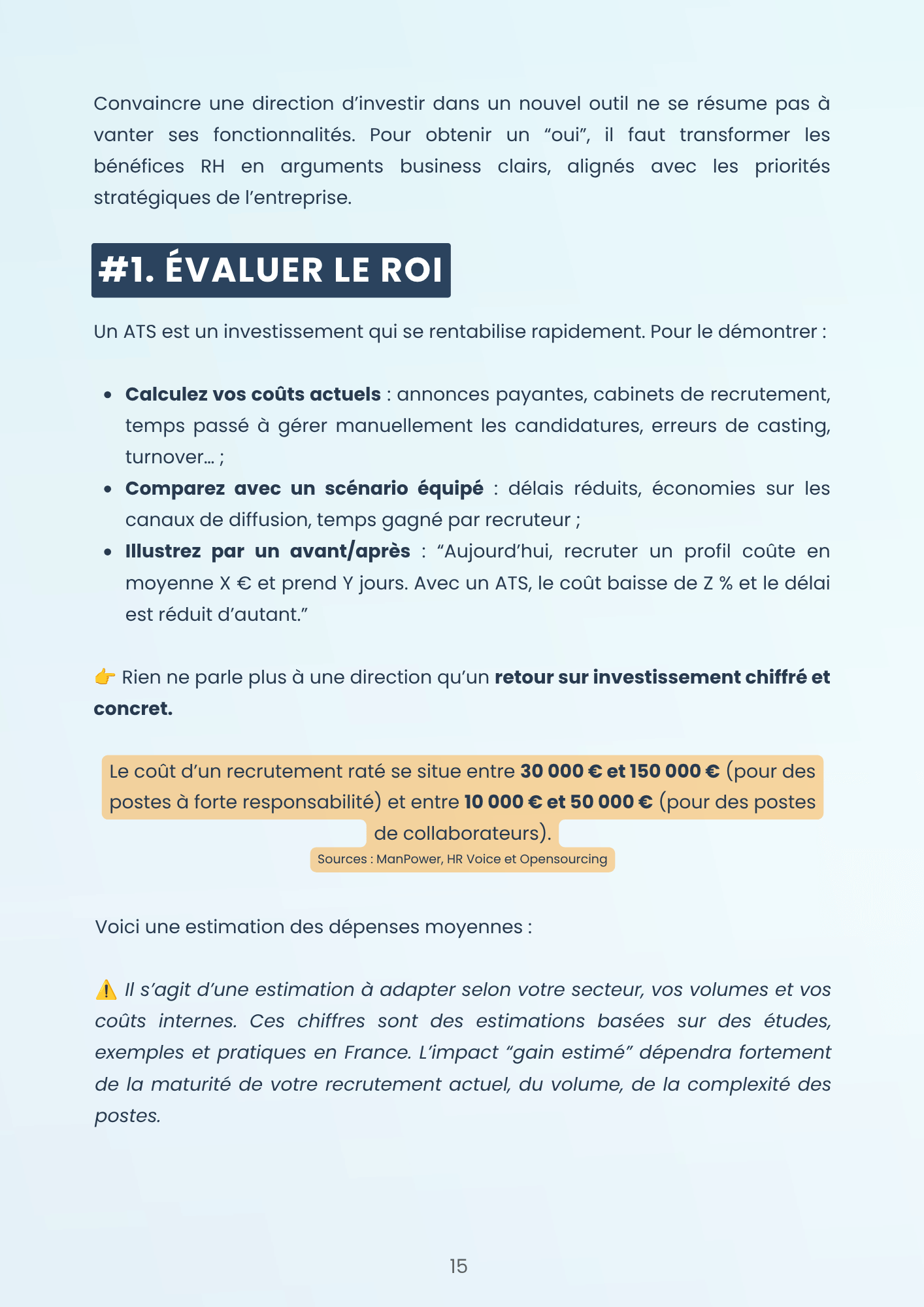 livre blanc convaincre hiérarchie investir ats extrait