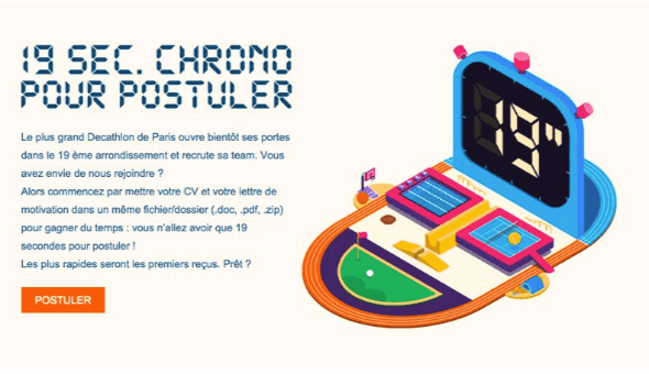 Recrutement Decathlon