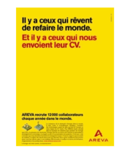 Recrutement Areva