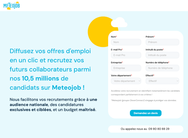 meteojob jobboard