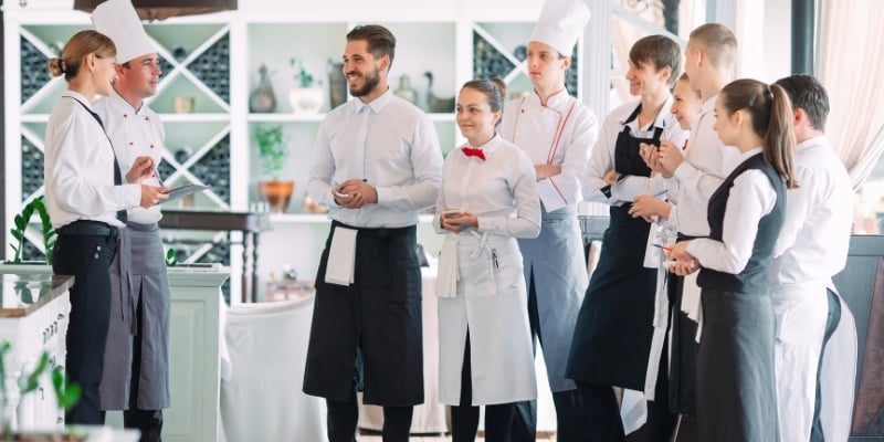 hôtellerie restauration personnel
