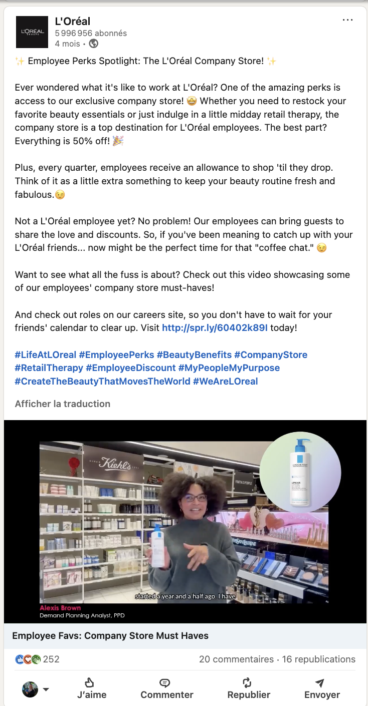 l'oréal access