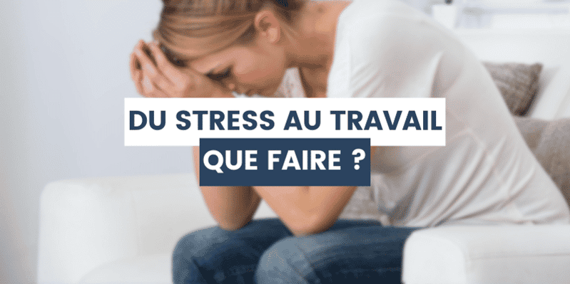 femme stressée au travail