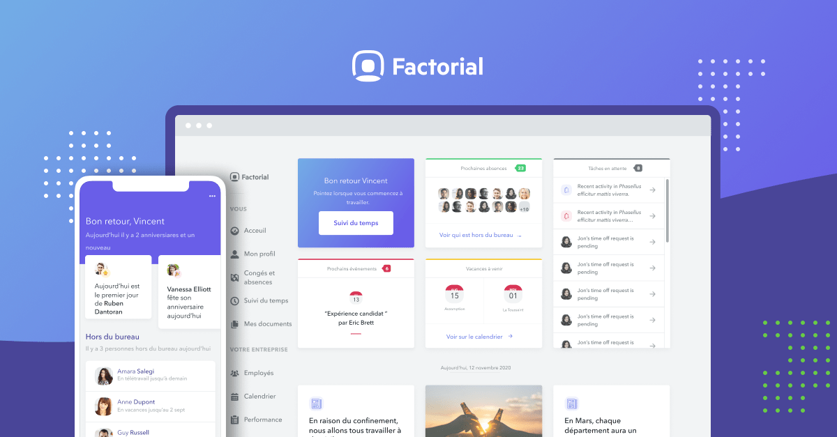 Factorial SIRH