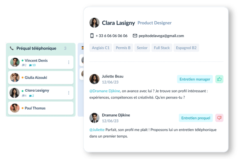 notes collaboratives manager et rh