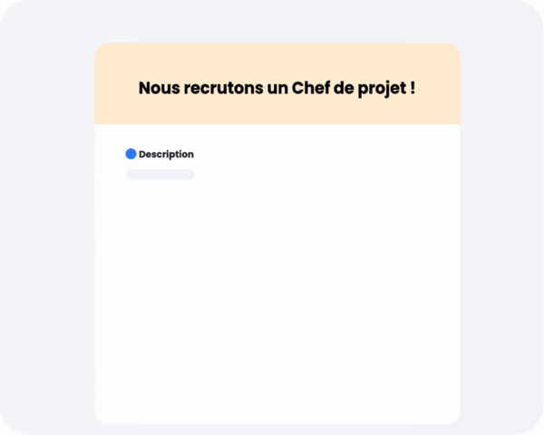 Création d'offre et Multidiffusion 