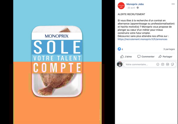 recrutement monoprix