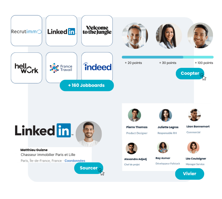 attirer des candidats - immobilier