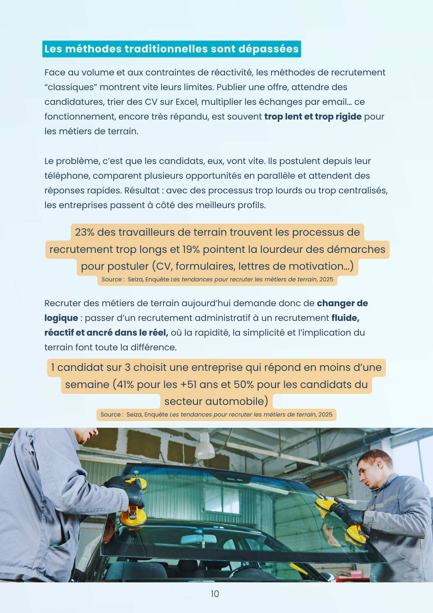 comment recruter des métiers de terrain extrait livre blanc recruter métiers de terrain