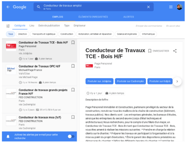 google for jobs 