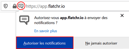 notification