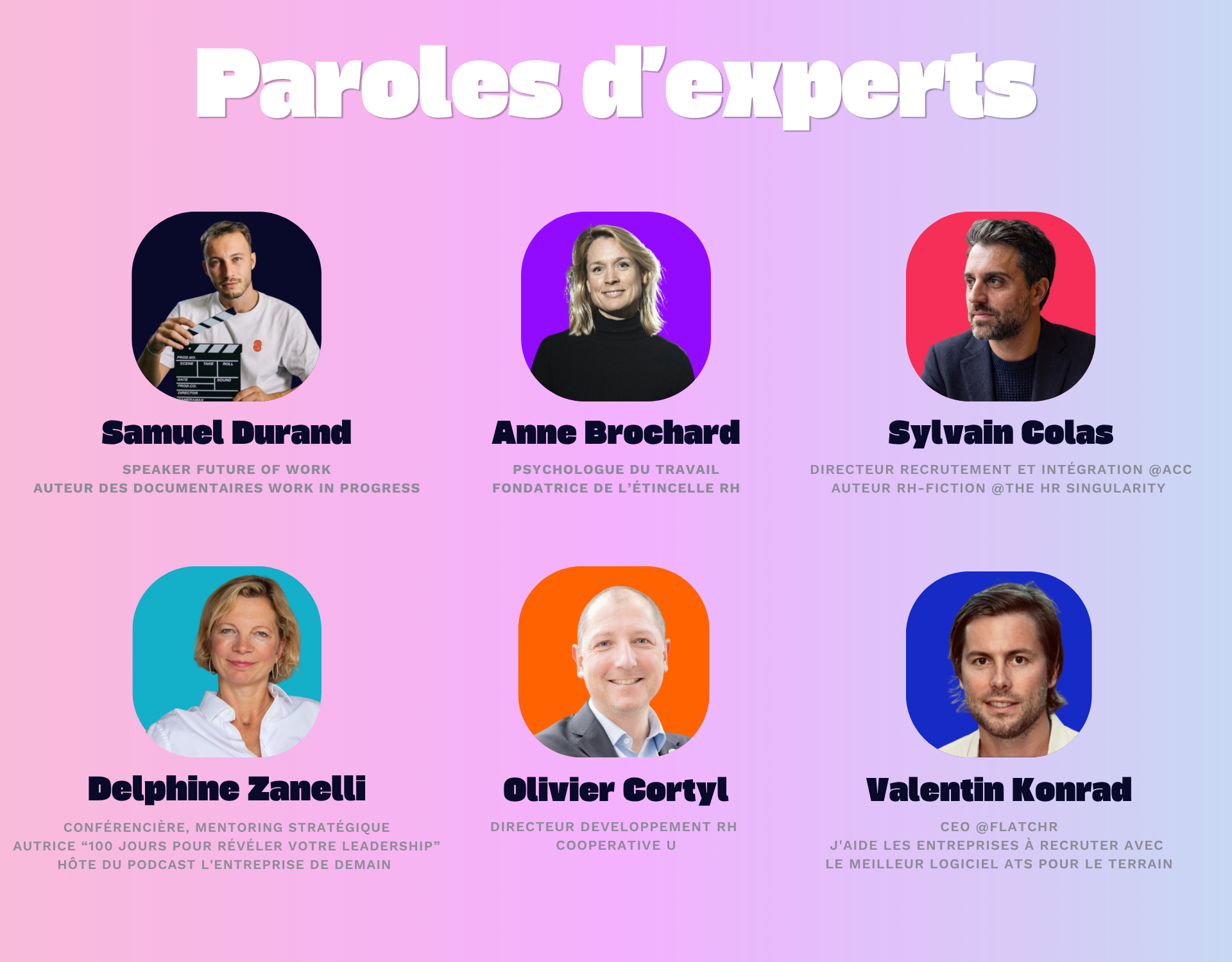 paroles experts étude candidat manager