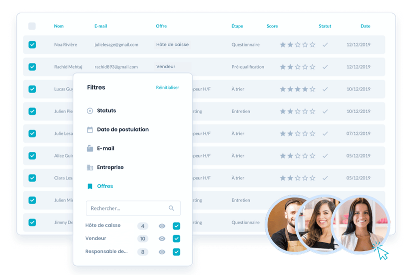 vivier de talents - retail