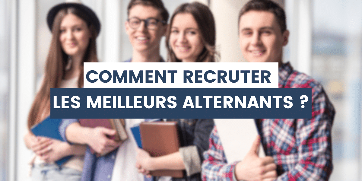 équipe d'alternants heureux