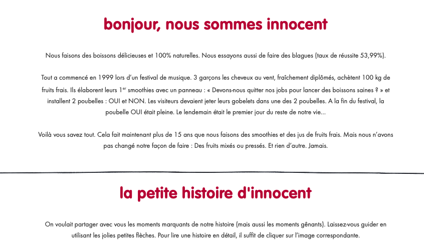 storytelling innocent
