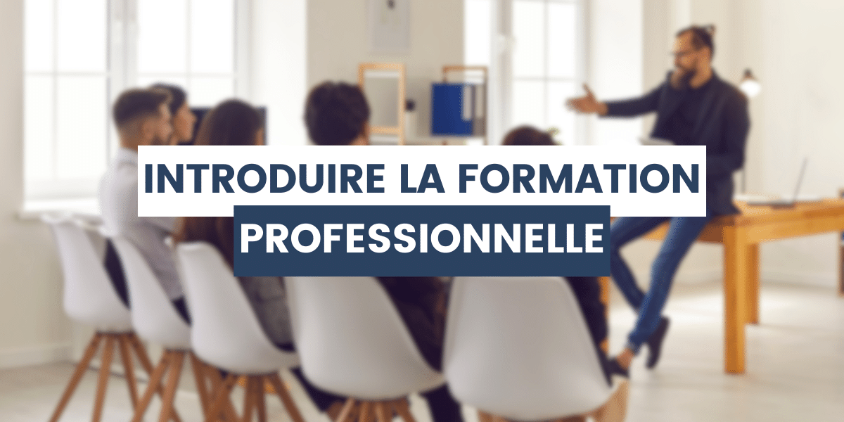 collaborateurs en formation professionnelle