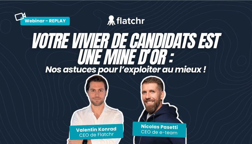 webinar flatchr vivier de candidats