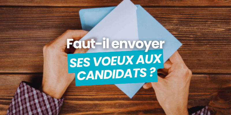 envoyer ses voeux aux candidats - article de blog flatchr