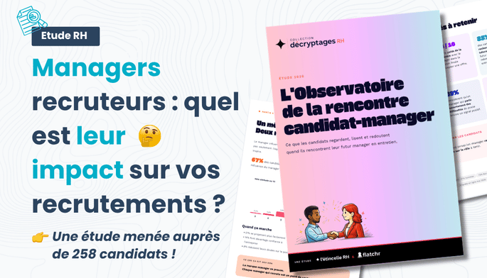 observatoire rencontre candidat manager étude