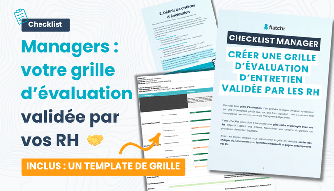 manager checklist creer grille d'évaluation d'entretien
